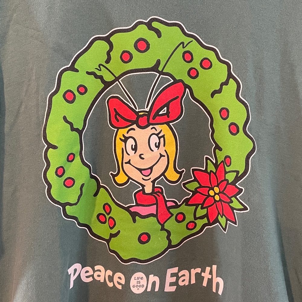 Life is Good Size Large Grinch - Cindy Lou Who - Picture 2 of 10